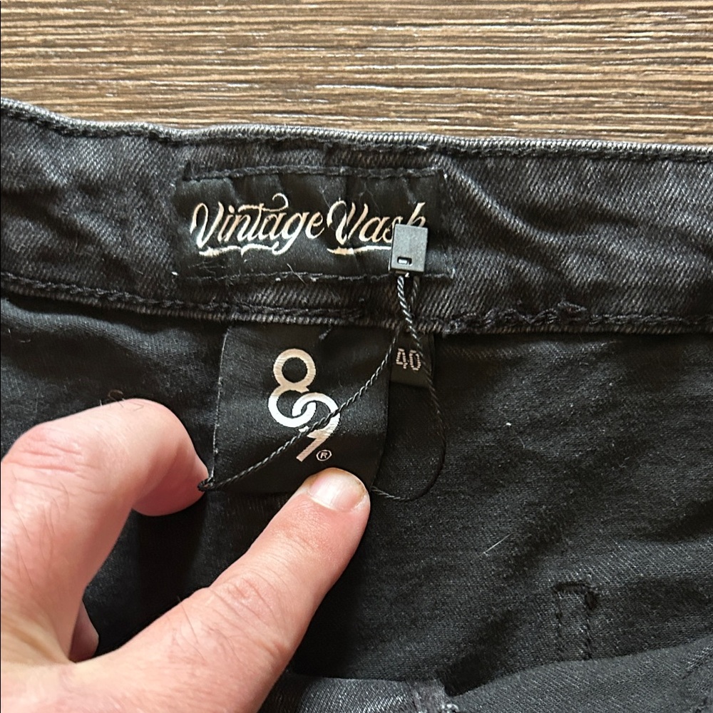 Vintage Charcoal and Scarlet Cargo Pants - Picture 8 of 15